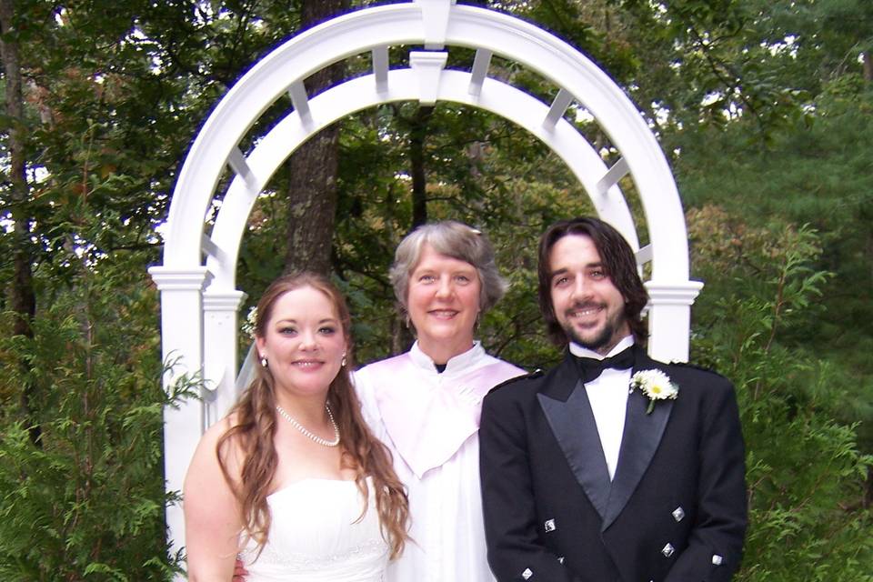 Scottish wedding with a kilt