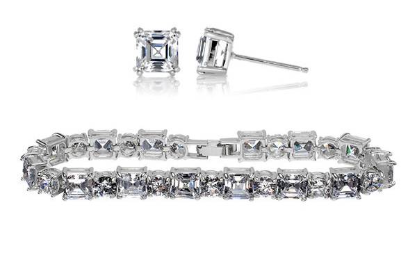 Celebrity Inspired CZ Jewelry is where you can find the perfect accessory for the Bride, Her Bridesmaids, and The Mother of the Bride/Groom...All high grade CZ, AAA to AAAAA, and all set in .925 Sterling Silver!