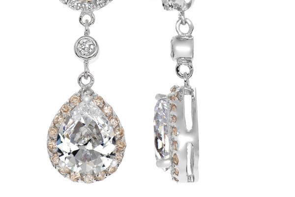 Celebrity Inspired CZ Jewelry is where you can find the perfect accessory for the Bride, Her Bridesmaids, and The Mother of the Bride/Groom...All high grade CZ, AAA to AAAAA, and all set in .925 Sterling Silver!