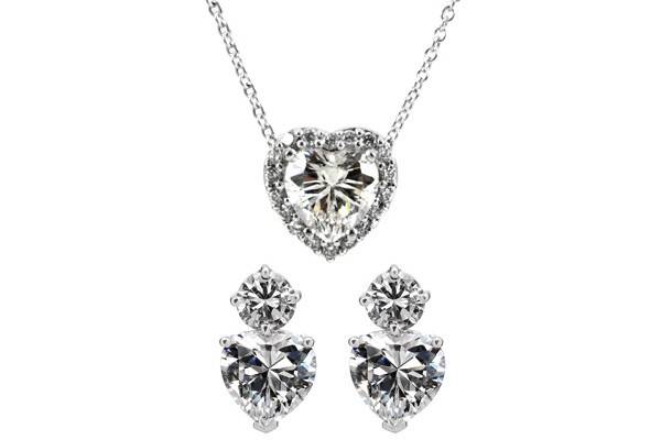 Beautiful Necklace & Earring Sets to wear on your special day, accented any gown, from simple to elaborate...we can find you what you are looking for!