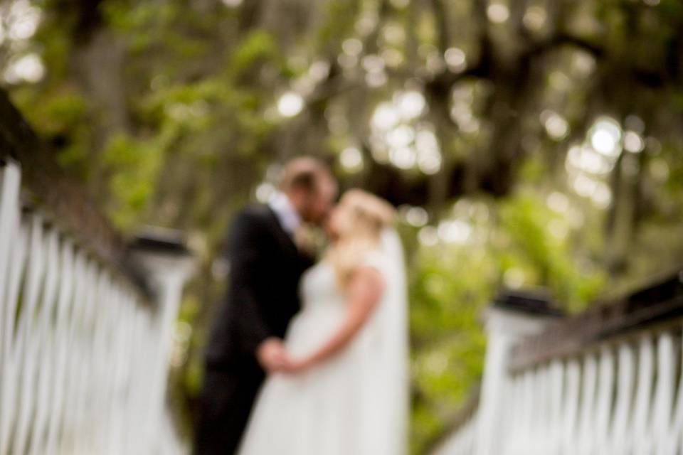 Bouquet in focus