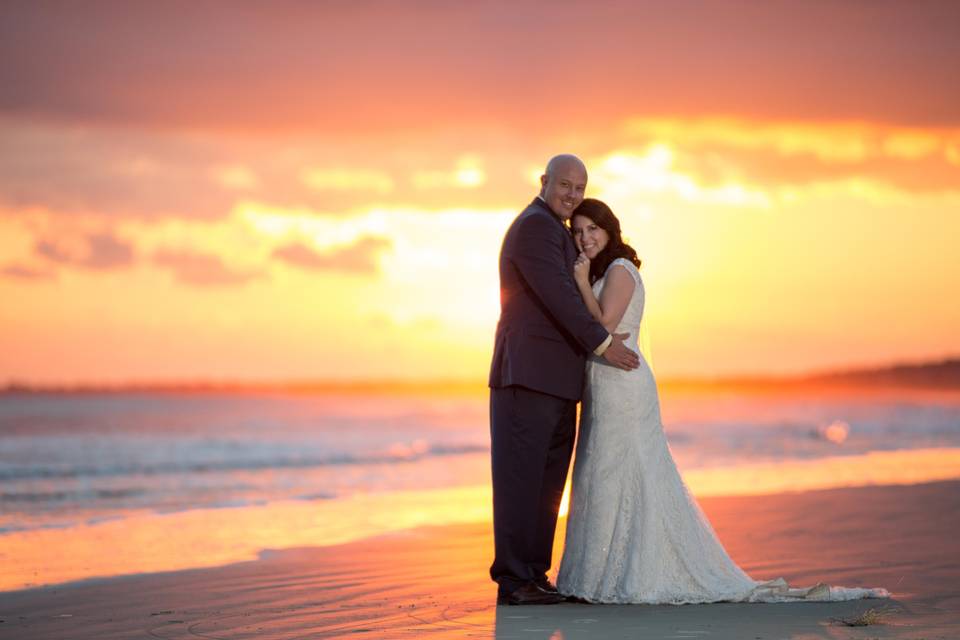 Beachside couple