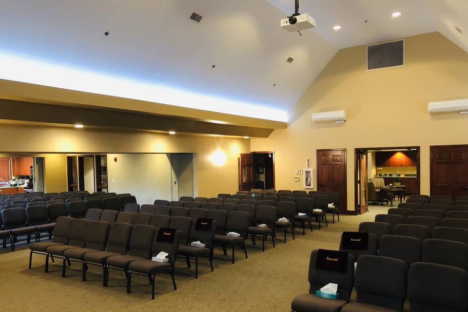 Chapel with additonal seating