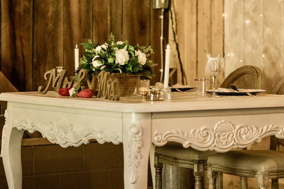 Bride & Groom’s Table