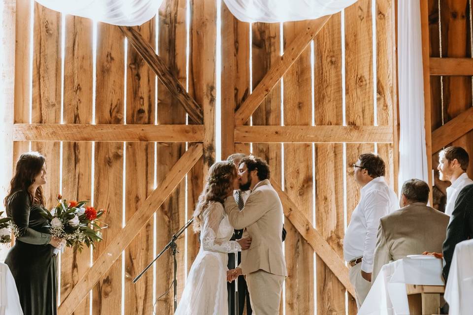 Wedding by the Back Doors