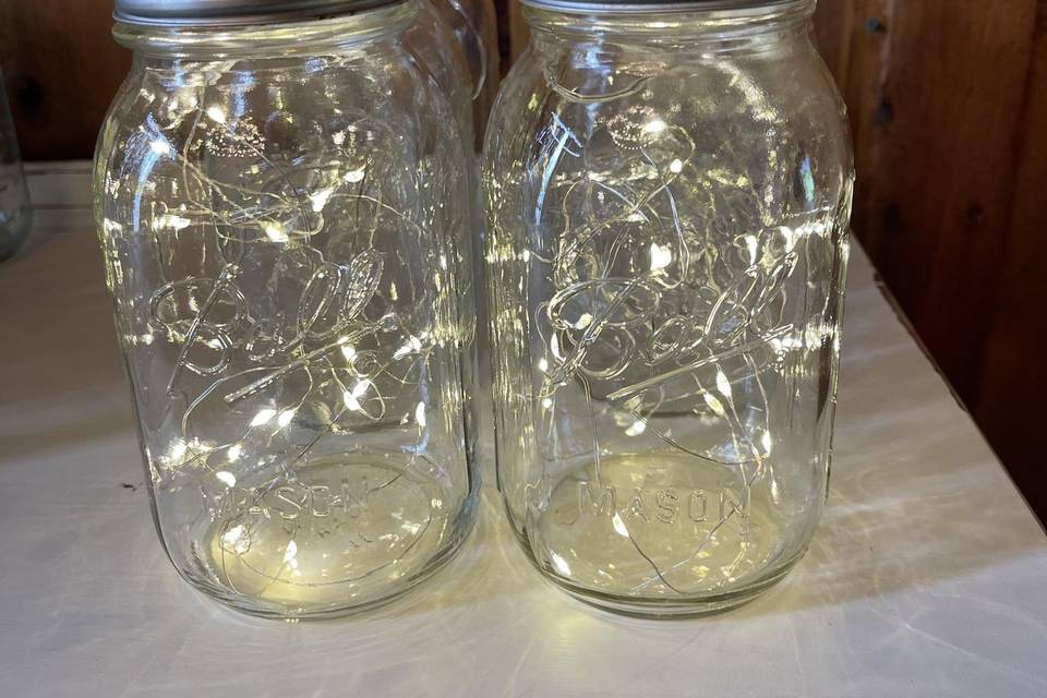 Add-ons: Lg Jars w/Lights