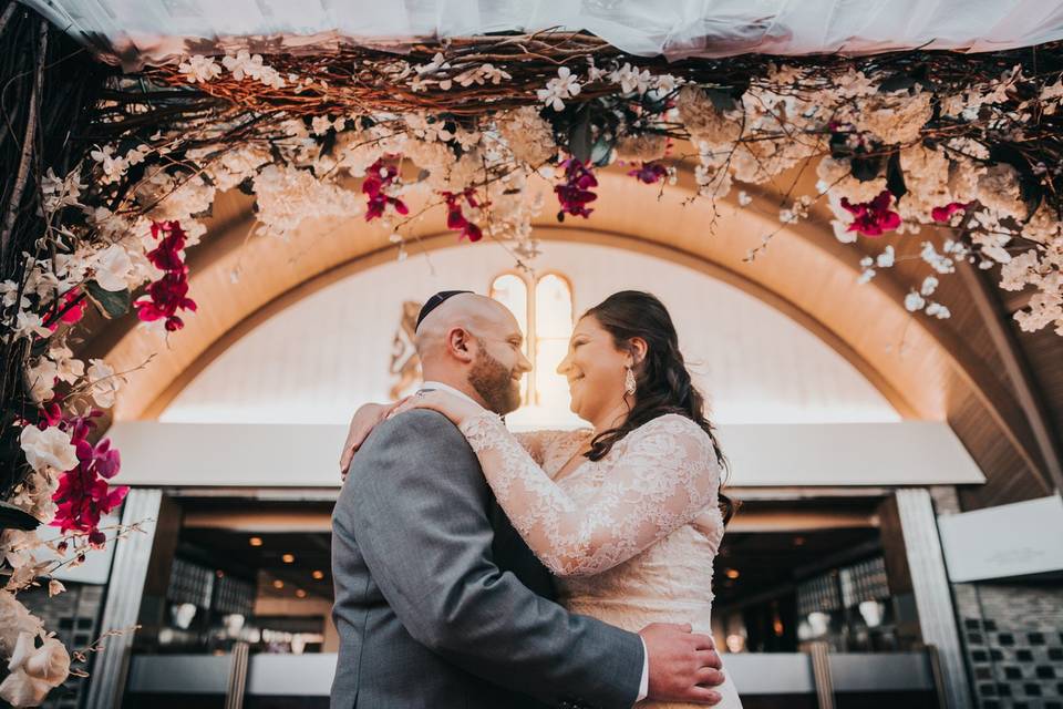 Couple at Syracuse Wedding