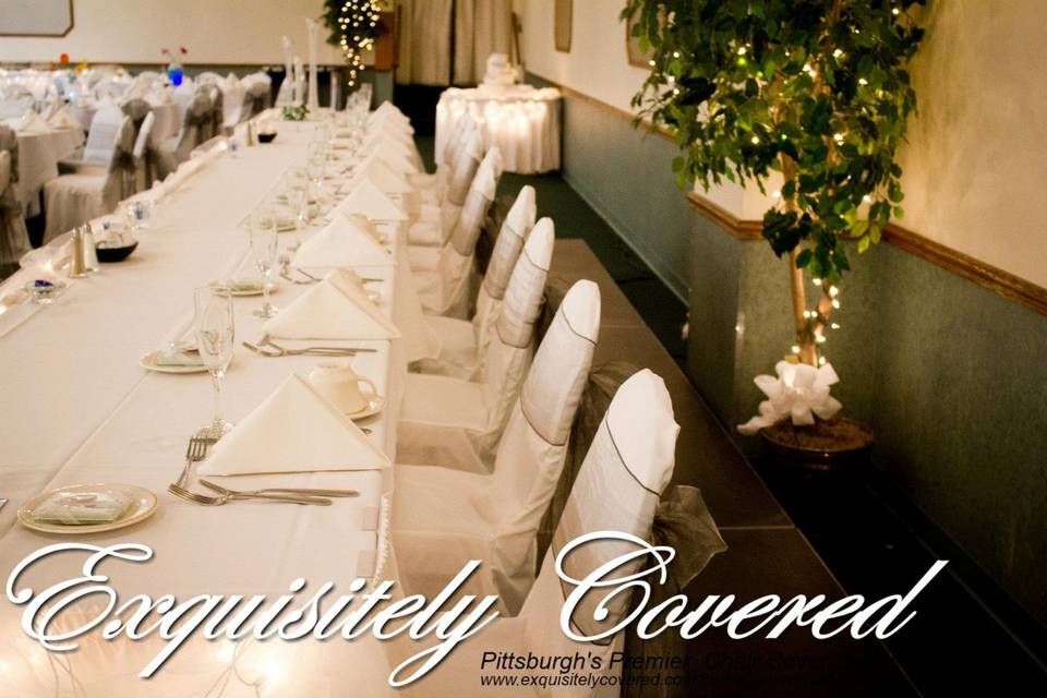 Chair Covers by Exquisitely Covered