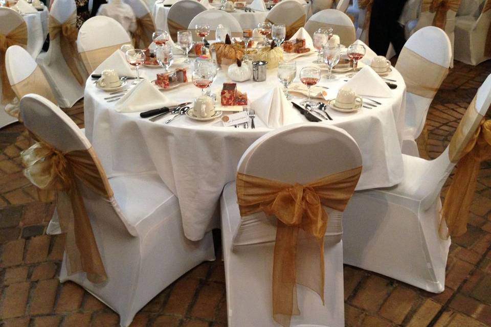 Chair Covers by Exquisitely Covered