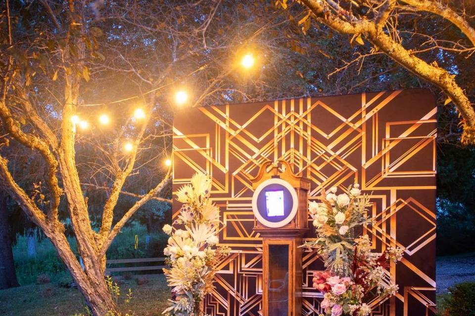 Grandfather Clock Booth