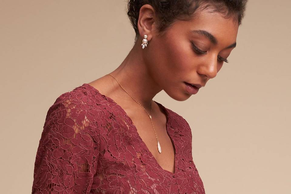 BHLDN	Aubrey Dress		Add a little shimmer to your party! Eye-catching pearlescent beads and subtle sparkle decorate this blouson dress for a romantic, deco-inspired twist.