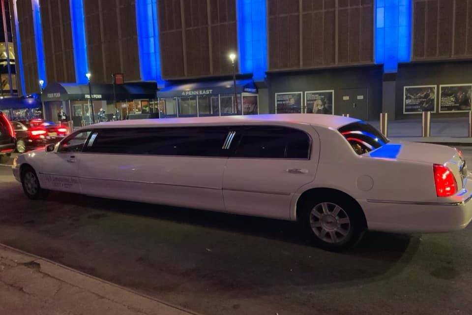 Wedding limo