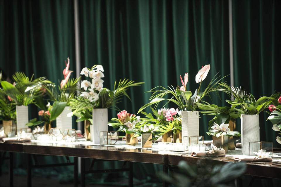 Elegant table decorations