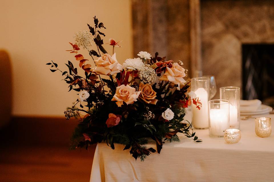 Low Floral Arrangement