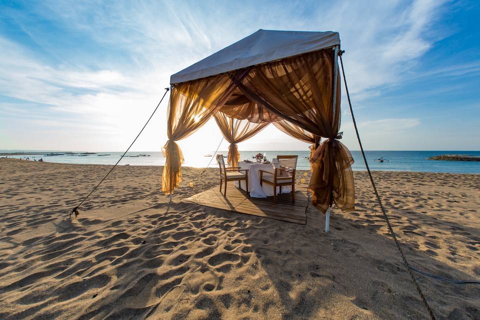 Private Dinner on the Beach