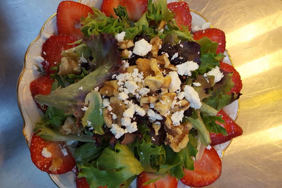 Bride and Groom's Salads