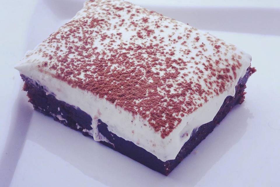 Kahlua & Cream brownie