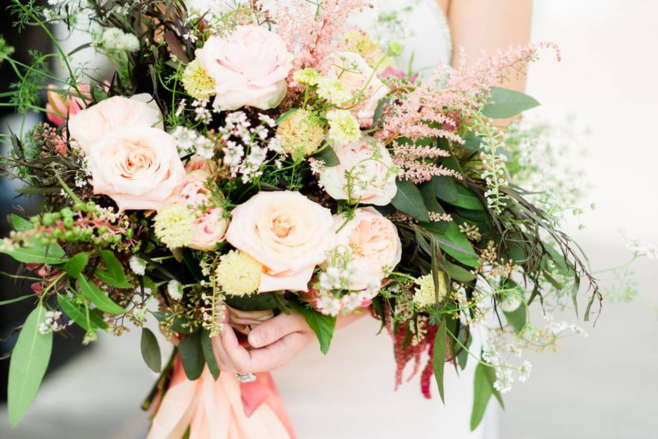 Art Deco Bridal Bouquet