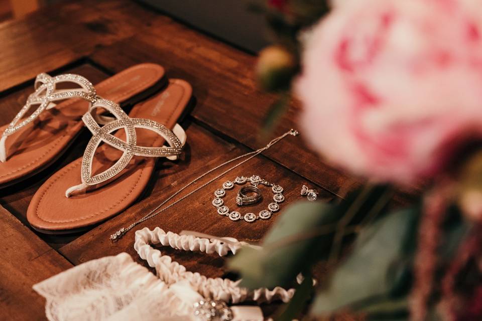 Moody wedding details