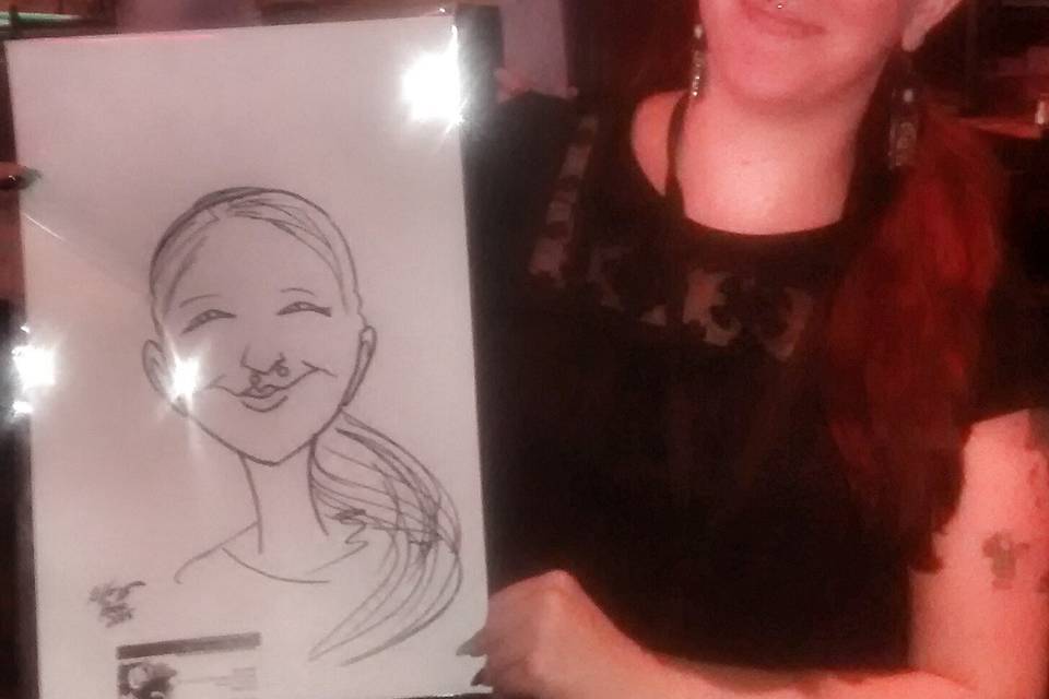 Caricature portrait