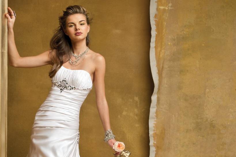 empire waist greek goddess wedding dresses