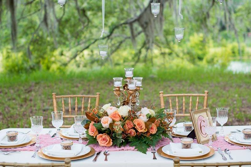 Floral centerpiece