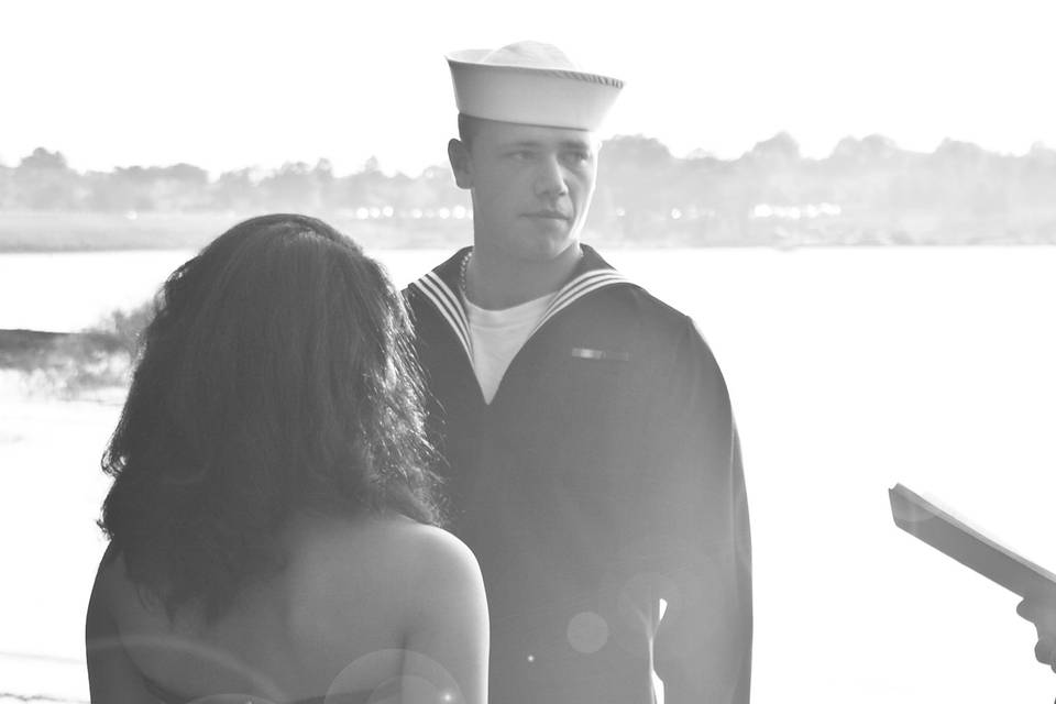 Military wedding