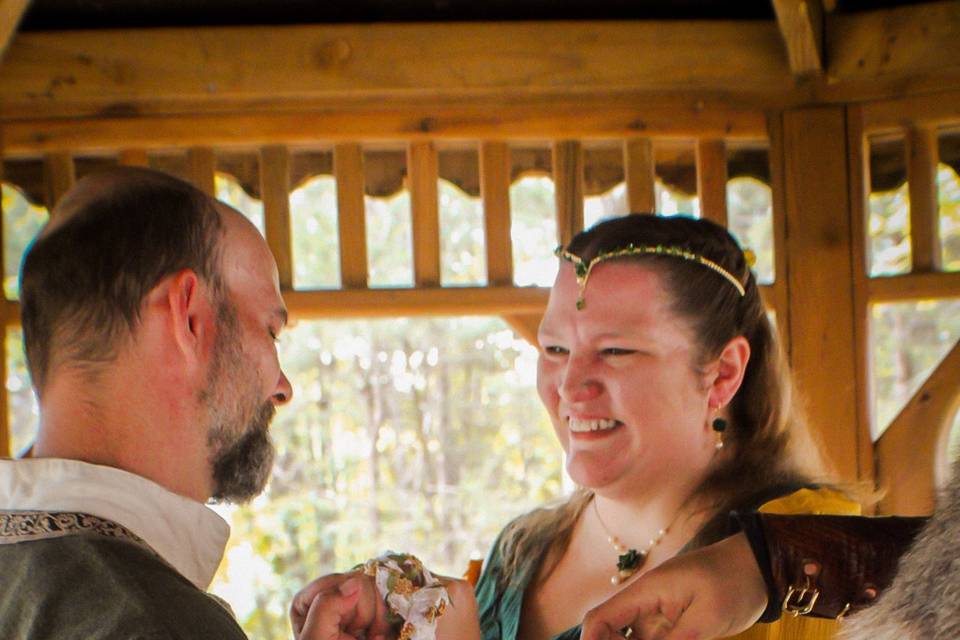 Hand fasting service