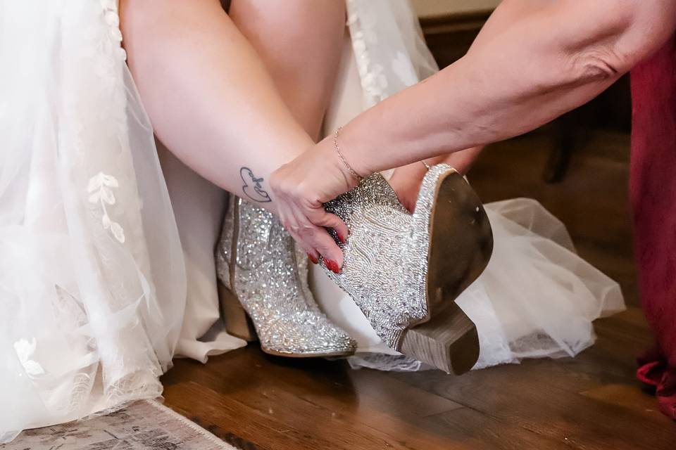 Sparkly Boots