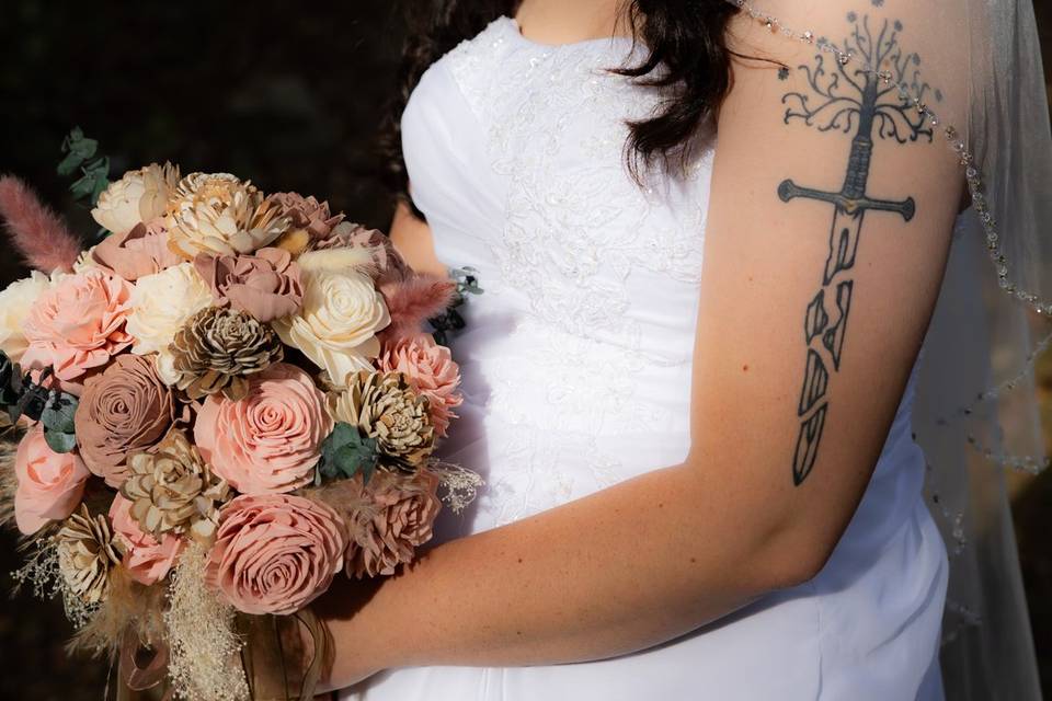 Stunning bride!