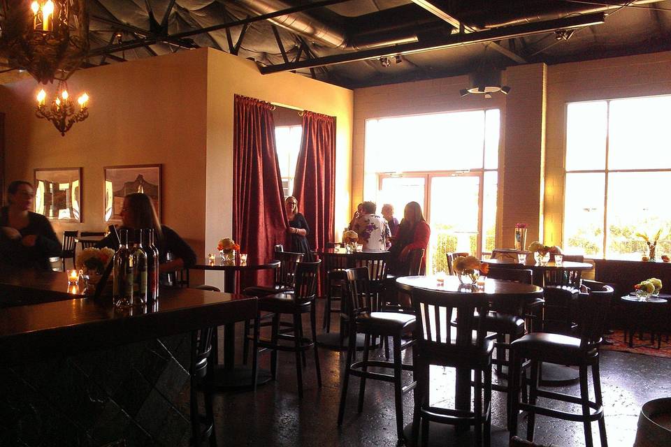 Main bar area and tasting room