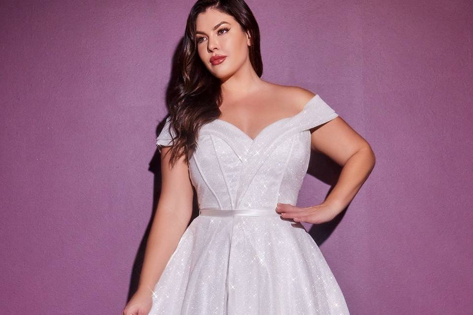 Plus size ballgown