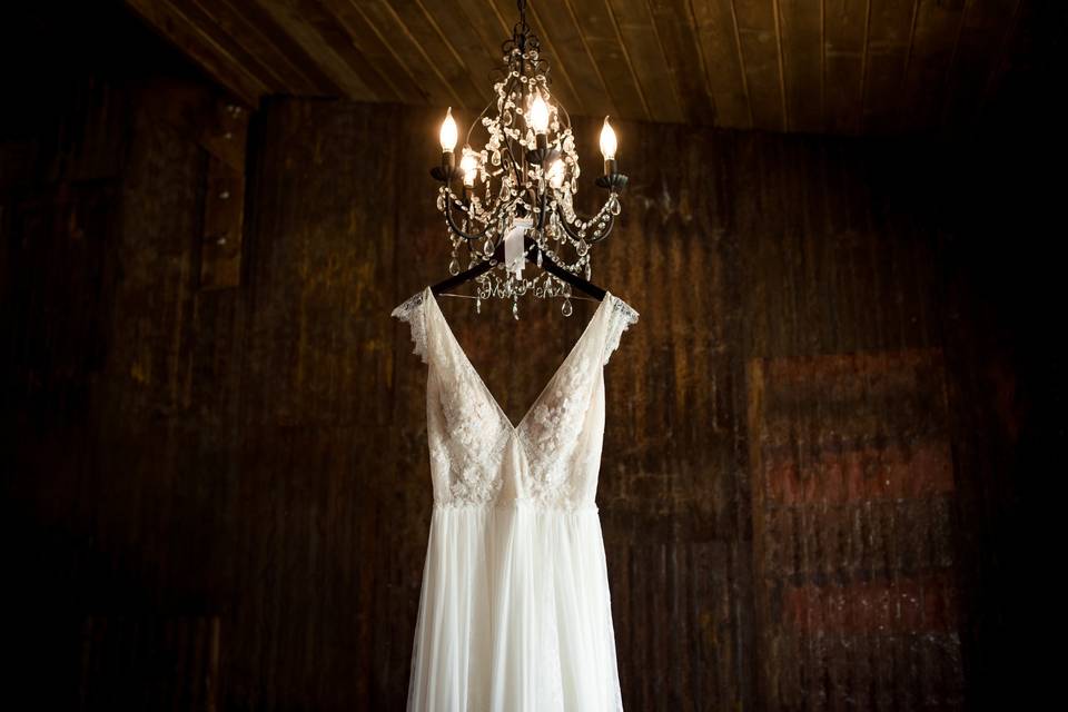 Dress at the barn