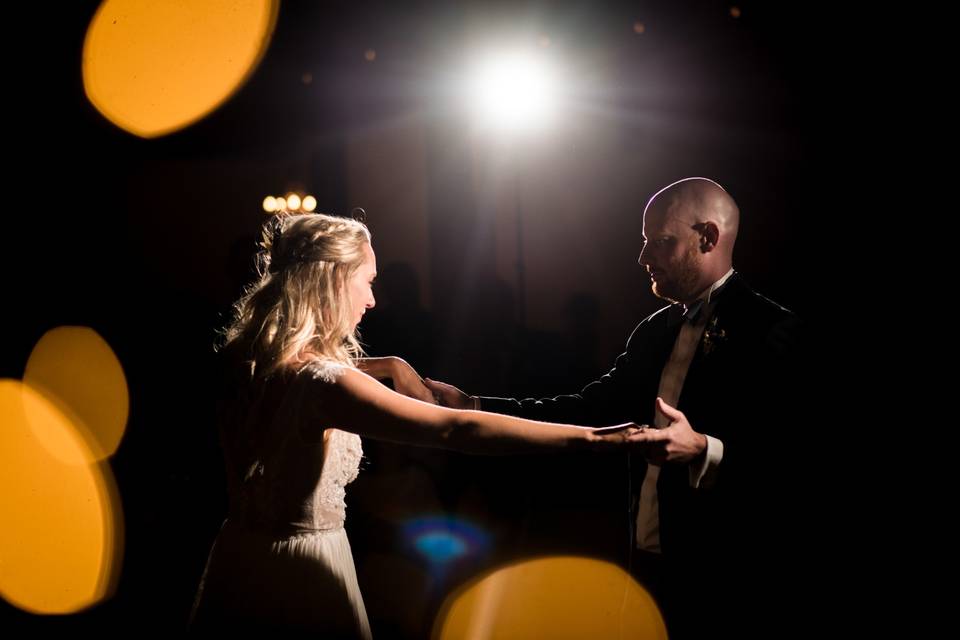 First dance at the barn