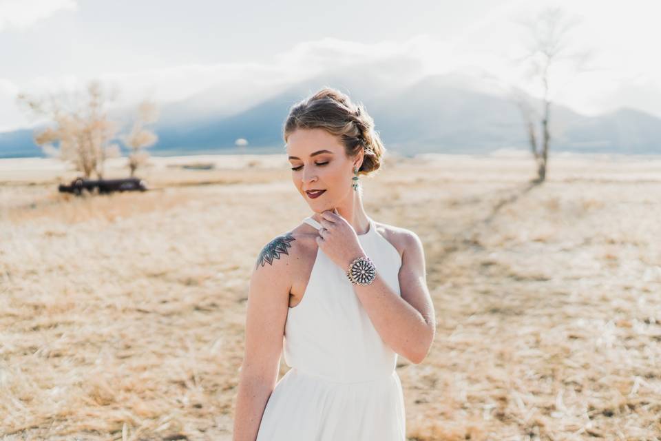 Styled wedding at the Barn