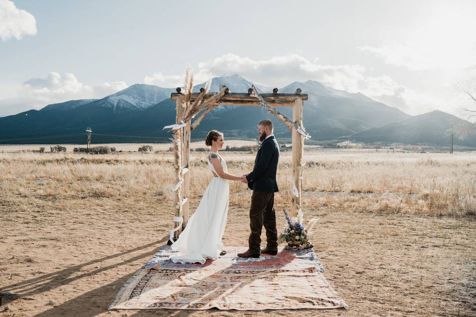 Styled wedding at the Barn