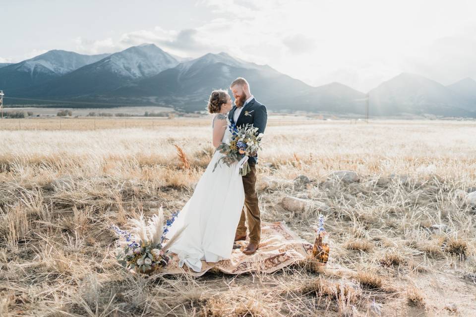 Styled wedding at the Barn