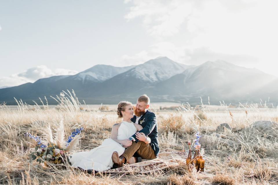 Styled wedding at the Barn