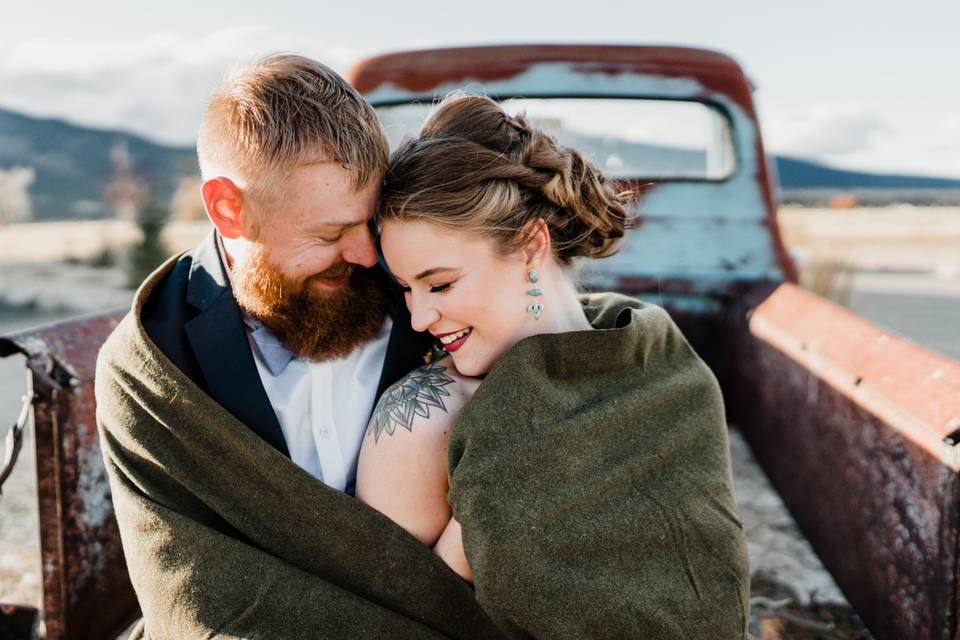 Styled wedding at the Barn