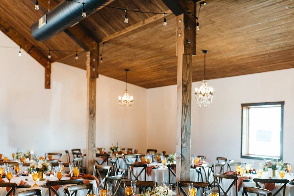 Reception barn