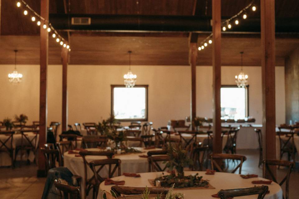 Reception barn