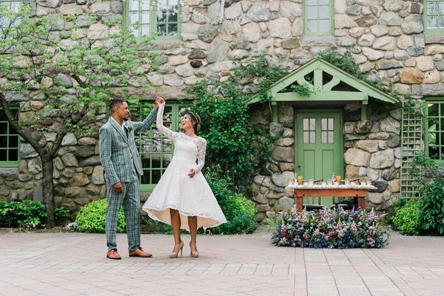 Garden elopement