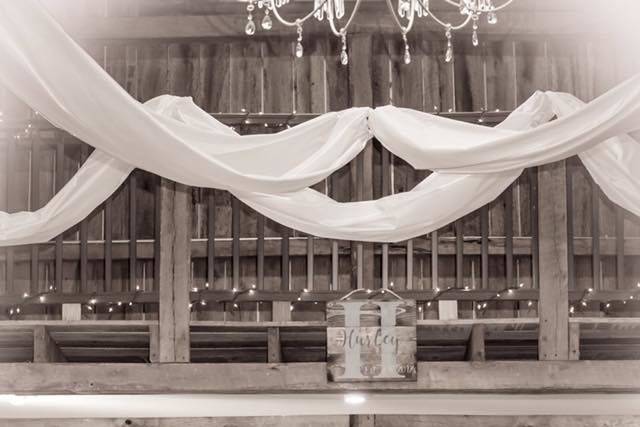 Indoor wedding ceremony