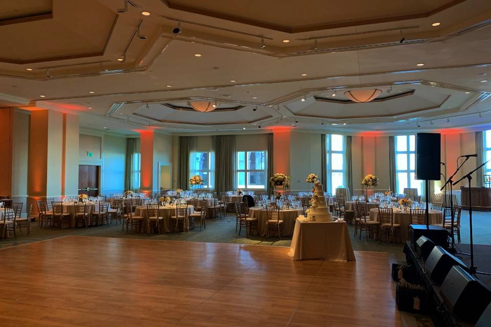 Uplighting at Seaport Hotel