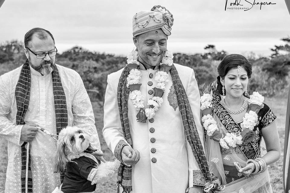 Traditional indian ceremony in montauk