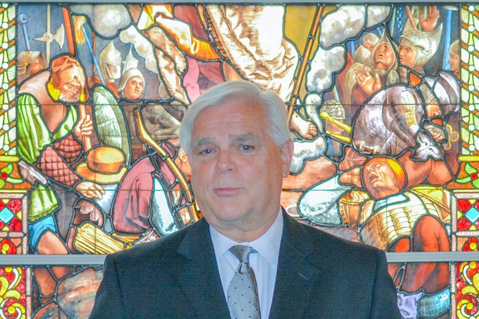 Pastor Doug at Chapel