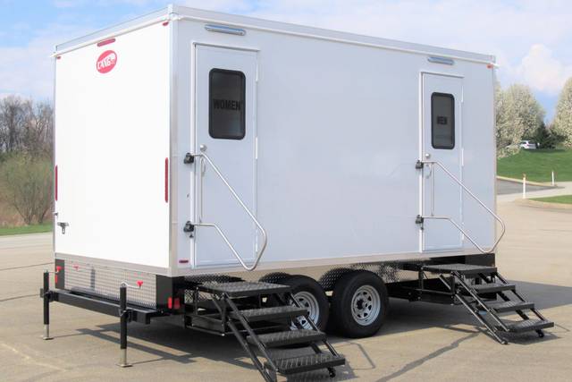 Restroom unit exterior