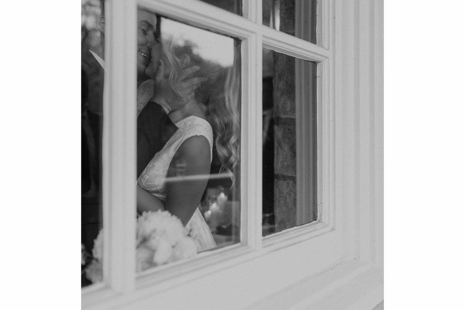 Through the window