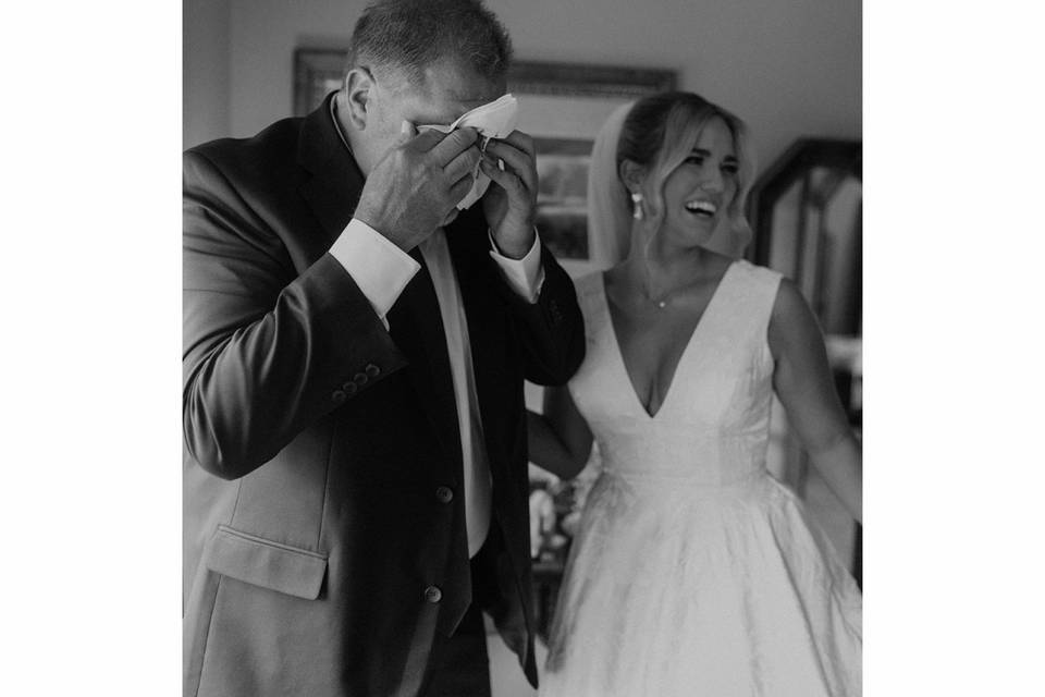 First look with dad