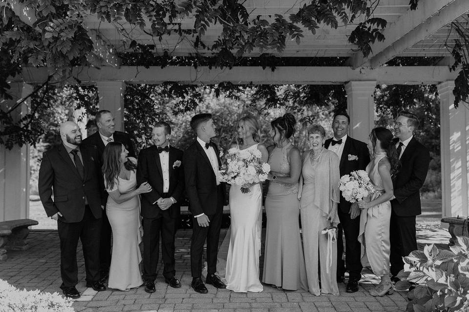 Candid family photo